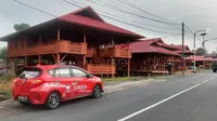 Rumah Panggung Woloan merupakan rumah adat tradisional Minahasa. (ist)