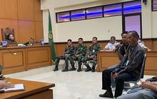 Dua Prajurit TNI Penembak Bos Rental Dituntut Hukuman Penjara Seumur Hidup
