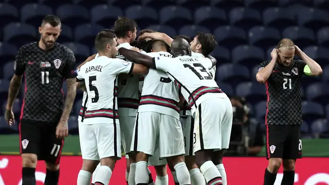 Tanpa Crsitiano Ronaldo, Portugal Lumat Kroasia di Laga UEFA Nations League