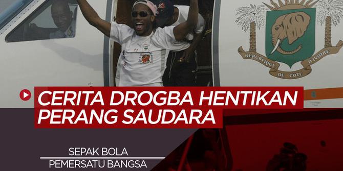 VIDEO: Cerita Mantan Pemain Chelsea, Didier Drogba yang Hentikan Perang Saudara di Negaranya Lewat Sepak Bola