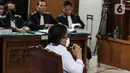 Ferdy Sambo memberikan keterangan saat menjalani sidang lanjutan kasus pembunuhan berencana terhadap Brigadir Nopriansyah Yosua Hutabarat di Pengadilan Negeri Jakarta Selatan, Jakarta, Selasa (17/1/2023). Ferdy Sambo melakukan perbuatan keji bersama-sama dengan Richard Eliezer Pudihang Lumiu, Putri Candrawathi, Ricky Rizal Wibowo, dan Kuat Ma'ruf. c