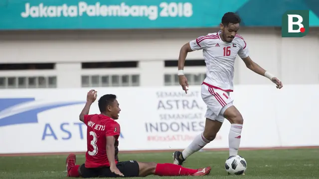 Sepak Bola : Indonesia Vs Uni Emirat Arab