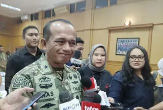 Kapuspen TNI Brigjen TNI Muhammad Nas (Liputan6.com/Muhammad Radityo Priyasmoro)
