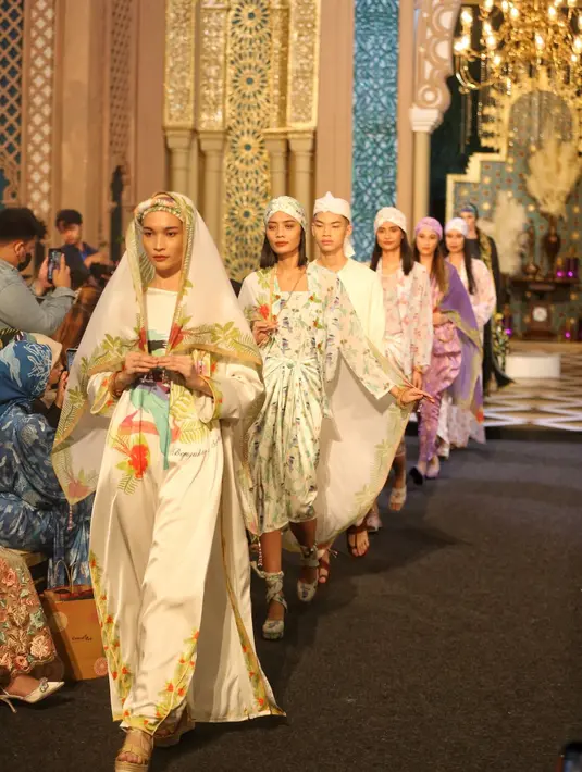 Di antaranya Ghea Resort by Amanda Janna Soekasah, Happa by Mel Ahyar, Purana by Nonita Respati, dan Zaskia Sungkar.  [Foto: Adrian Utama P].