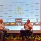 Roland Joffe dan Patrick Frater, editor Variety di Balinale-X Film Forum pada 23 Sept 2018  di Ayodya Resort, Nusa Dua, Bali. (Istimewa)