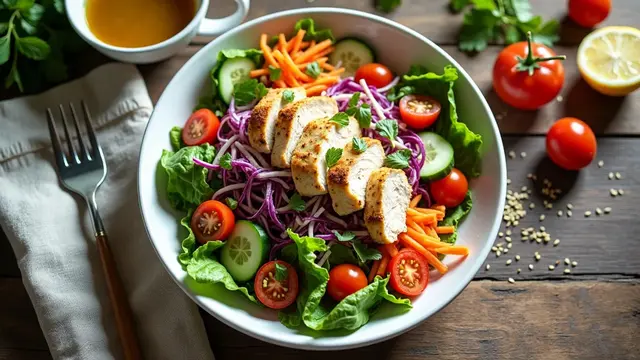 Resep Salad Ayam Sayuran