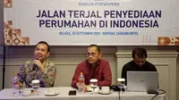 Diskusi Jalan Terjal Penyediaan Perumahan di Indonesia.