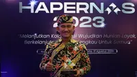 Wali Kota Tarakan, Khairul saat penyerahan penghargaan Pengelola Rumah Khusus Terbaik 2 Nasional dari Menteri Pekerjaan Umum dan Perumahan Rakyat (PUPR). (Foto: Istimewa)