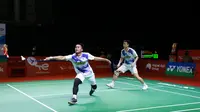 Hasil Indonesia Masters 2021: Yes! Kalahkan Pasangan Prancis, Ahsan / Hendra Lolos ke Babak Kedua