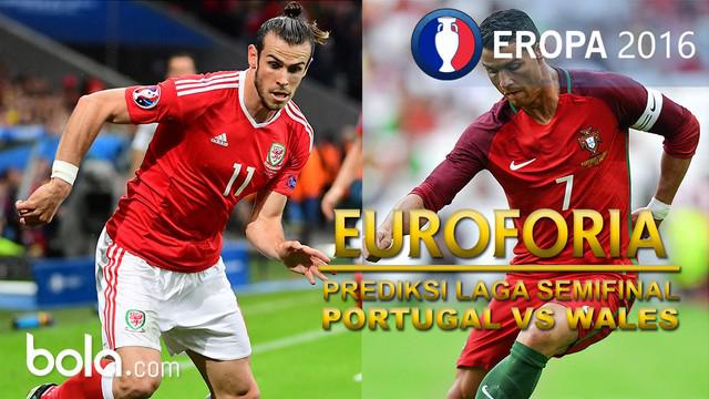 Laga semifinal pertama Piala Eropa 2016 mempertemukan Portugal melawan Wales. Bagaimana prediksinya, simak video berikut ini.