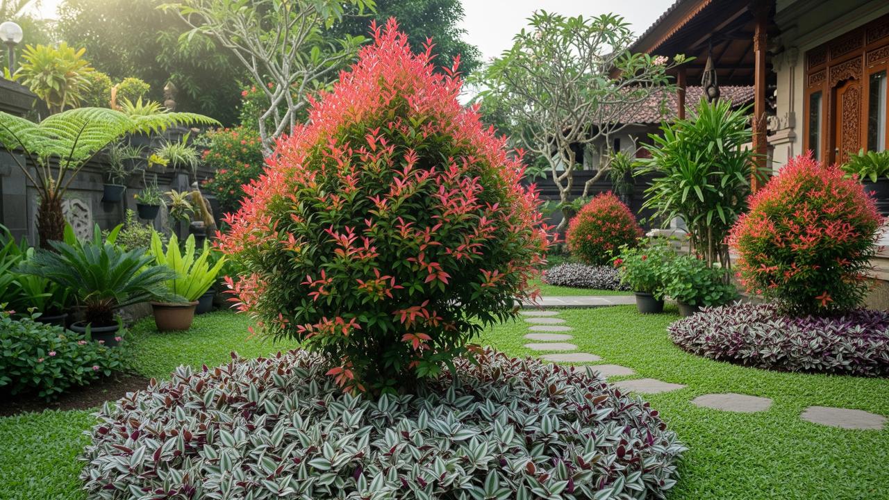 Tanaman Bawah yang Cocok untuk Pucuk Merah (AI Generated)