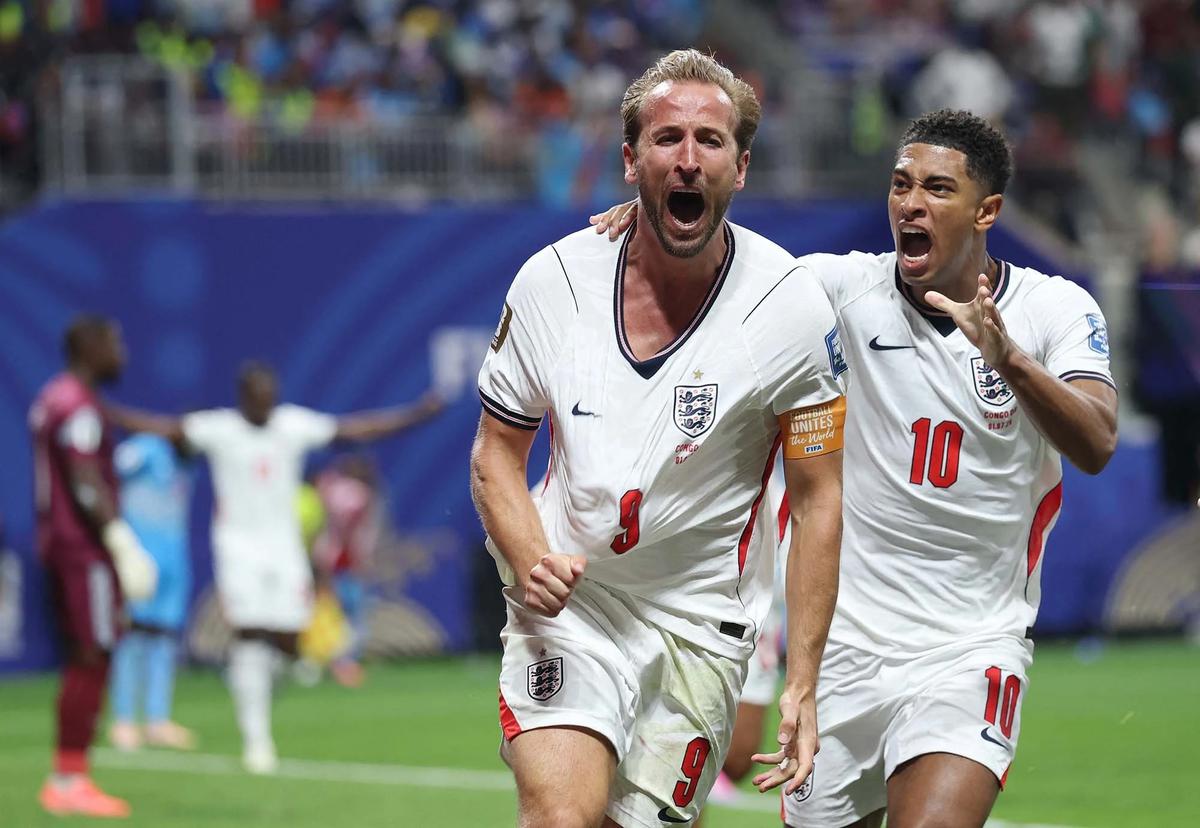 FOTO: Inggris Bangkit Singkirkan RD Kongo