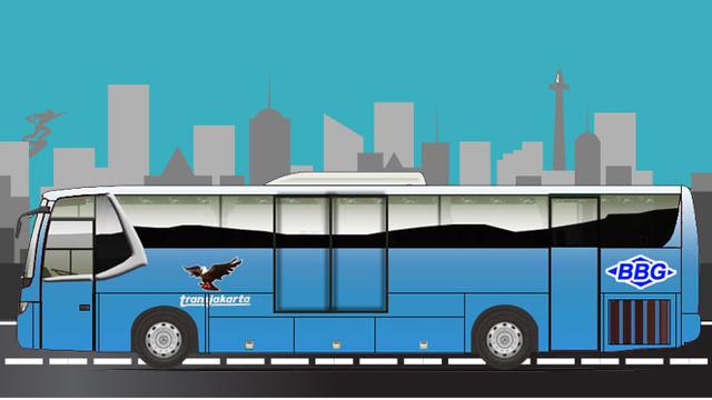 [INFOGRAFIS] Luka Liku Bus Transjakarta