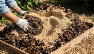 Media Tanam 100% dari Kompos/Kotoran Hewan Matang. Foto: Gemini