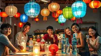 Cara Membuat Lampion dari Botol Bekas, Panduan Lengkap Kreasi Dekorasi Unik