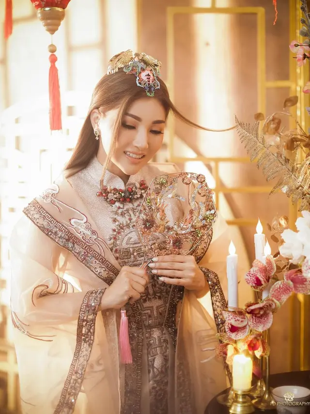 Potret Sarwendah Bertema Everless Beauty. (Sumber: Instagram/fdohotography90)