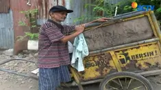Bukannya tidak membutuhkan uang, pria paruh baya tersebut mengaku tidak mau mangambil yang bukan haknya.