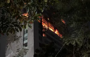 Dishub Terapkan Rekayasa Lalu Lintas Imbas Kebakaran Gedung Bapenda DKI