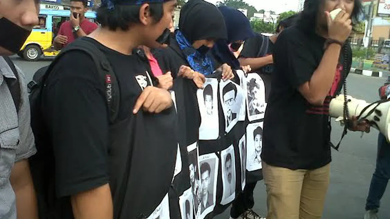 Mahasiswa Serang Tuntut Kembali Peradilan Tragedi Trisakti 