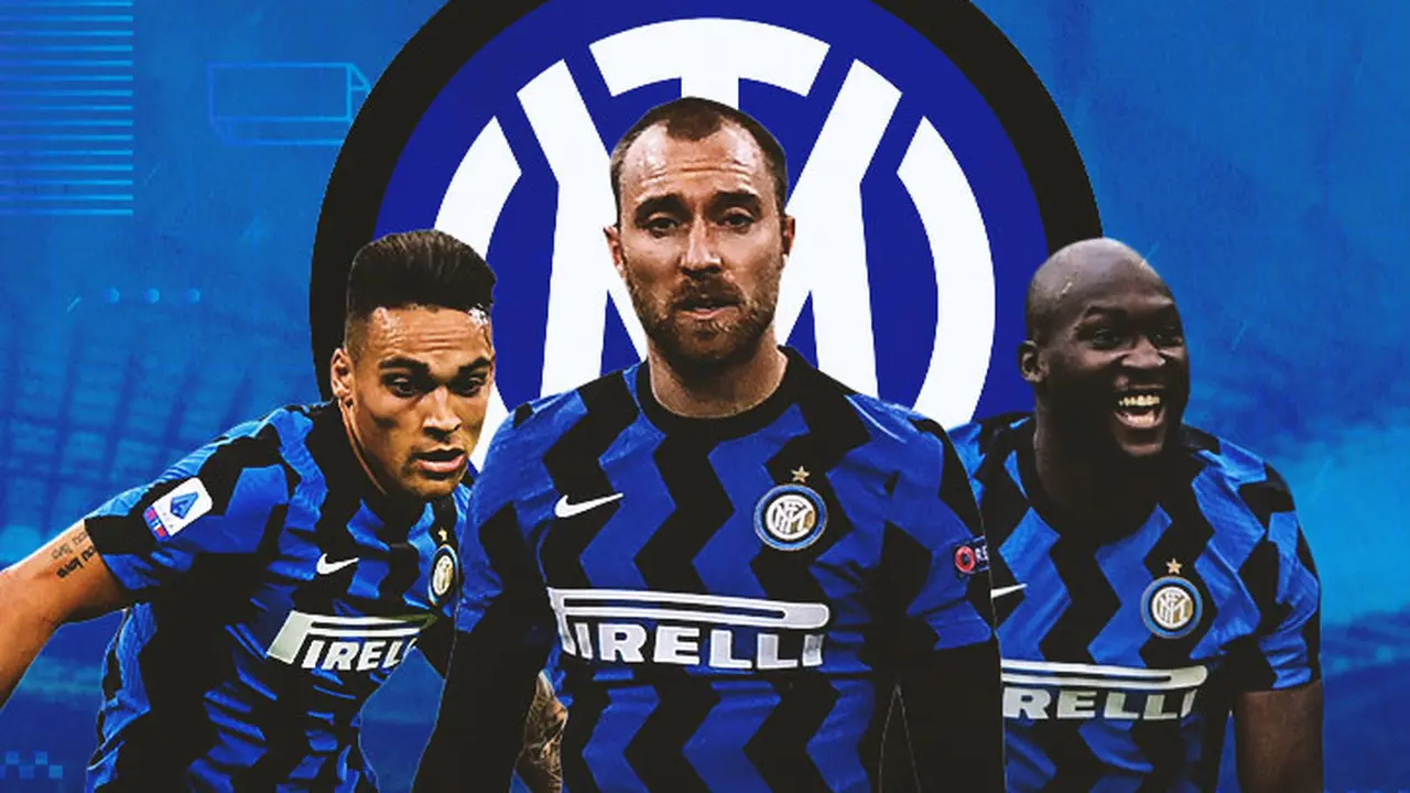 Inter Milan - Lautaro Martinez, Christian Eriksen, Romelu Lukaku