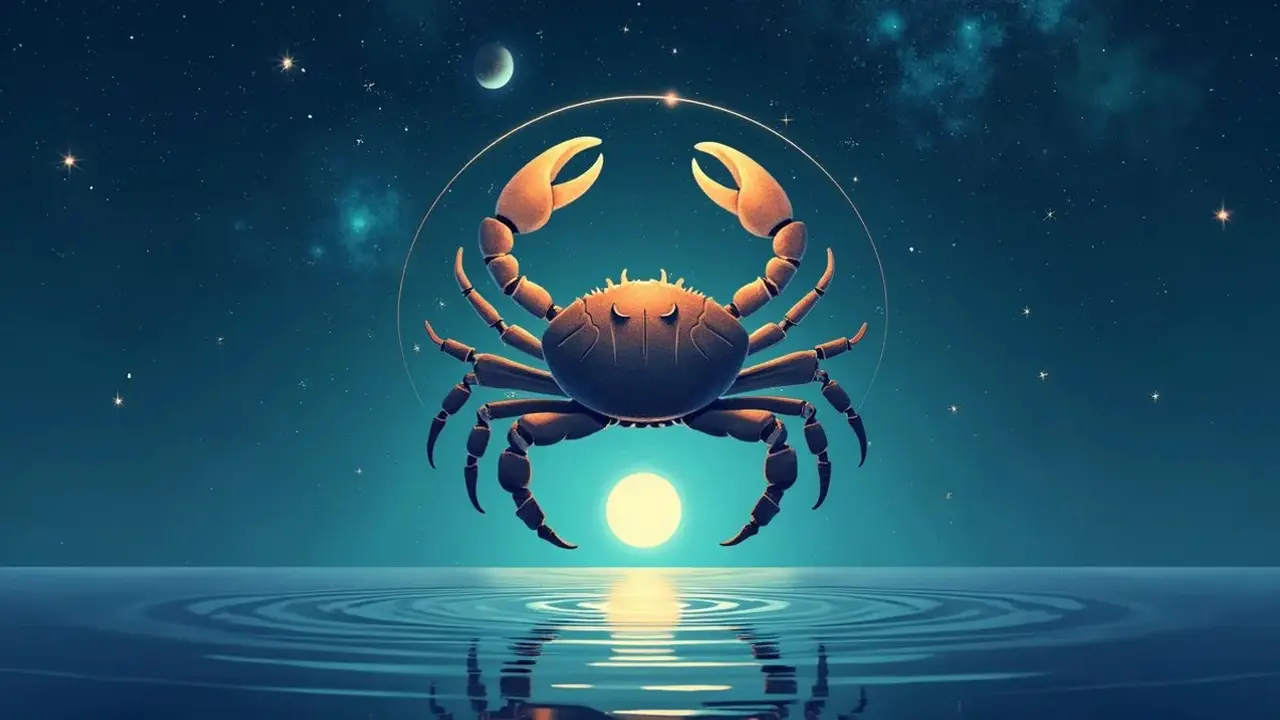 logo zodiak cancer (sumber: AI generated)
