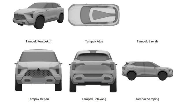 Mitsubishi sudah Daftarkan Desain XFC Concept (ist)