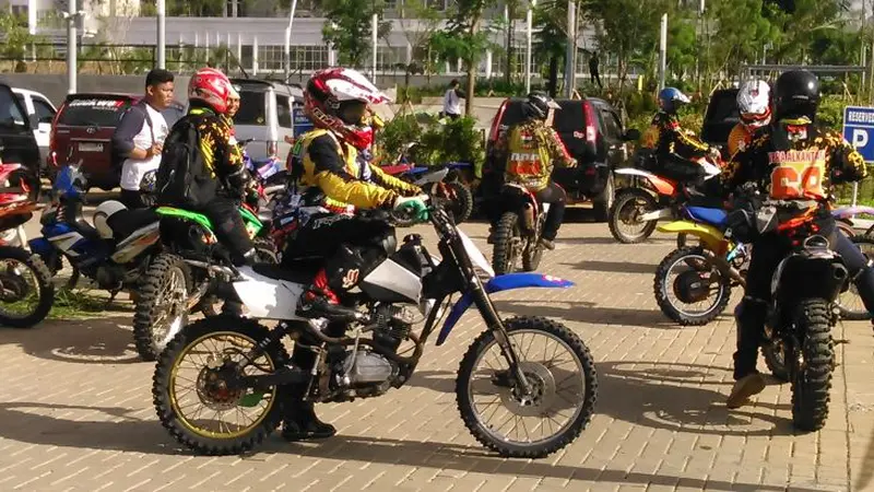 Tangerang 'Diserbu' 1.300 Motor Trail