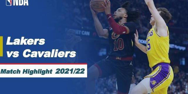 VIDEO: Triple Double LeBron James Bawa LA Lakers Taklukkan Cleveland Cavaliers di NBA