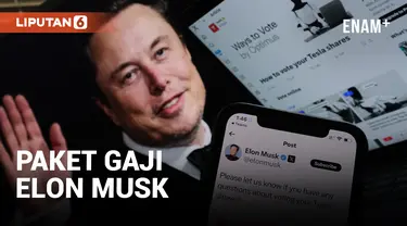 Para Pemegang Saham Berikan Suara unutk Elon Musk Paket Gaji Tesla Senilai 44,9 Miliar Dolar Amerika