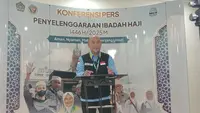 Suhu panas dan kerumunan picu 7.957 kasus ISPA. Kemenkes imbau jemaah haji RI tak forsir ibadah dan disiplin jaga kesehatan. (Foto: Kemenkes RI)