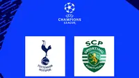 Liga Champions - Tottenham Vs Sporting Lisbon (Bola.com/Adreanus Titus)
