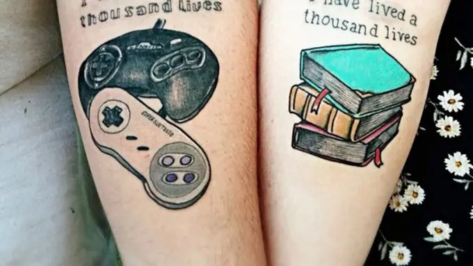 23 Inspirasi Tato untuk Kalian Pasangan Geek