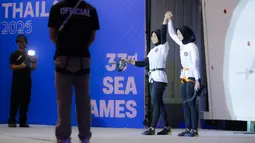 Di sektor putri, Puja Lestari berhasil meraih medali emas, sementara Susan Nur Hidayah melengkapi dominasi dengan medali perak. Final speed putri bahkan menciptakan "All-Indonesian Podium", sebuah pencapaian yang membanggakan. (Bola.com/Bagaskara Lazuardi)