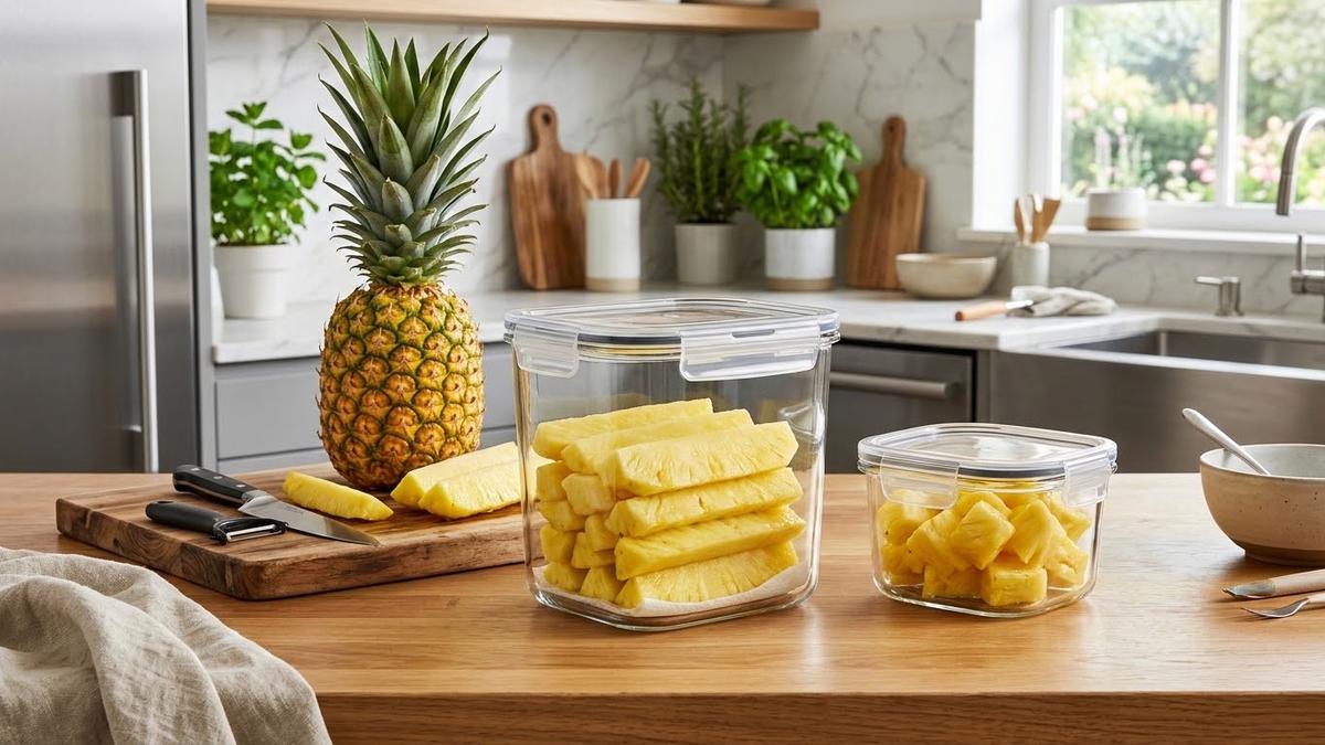 7 Cara Menyimpan Nanas Kupas agar Tidak Cepat Berair, Tetap Segar hingga Beberapa Hari