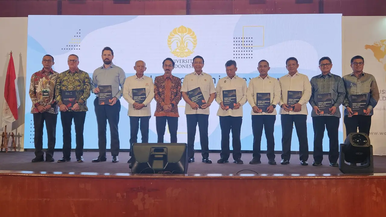 Research Center for Security and Violent Extremism (ReCURE) merilis World Terrorism Index 2024 (WTI) bersama Program Studi Kajian Terorisme SKSG Universitas Indonesia (Istimewa)