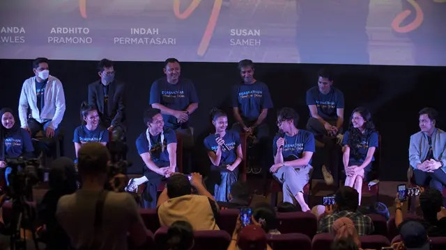 Konferensi pers Dear Nathan Thank You Salma di Jakarta, baru-baru ini. (Foto: Dok. Rapi Film)