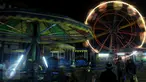 Suasana di arena pasar malam yang digelar kawasan Pondok Aren, Tangerang Selatan, Senin (22/6/2015). Di tengah hingar bingar bisnis hiburan malam modern, keberadaan pasar malam masih banyak diminati warga. (Liputan6.com/Johan Tallo)