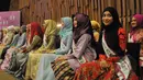 Para finalis Puteri Muslimah Indonesia 2015, Jakarta, Senin (11/5/2015). Setelah melakukan audisi di berbagai kota, akhirnya terpilih 25 finalis untuk bersaing menjadi Puteri Muslimah Indonesia 2015 (Liputan6.com/Herman Zakharia)