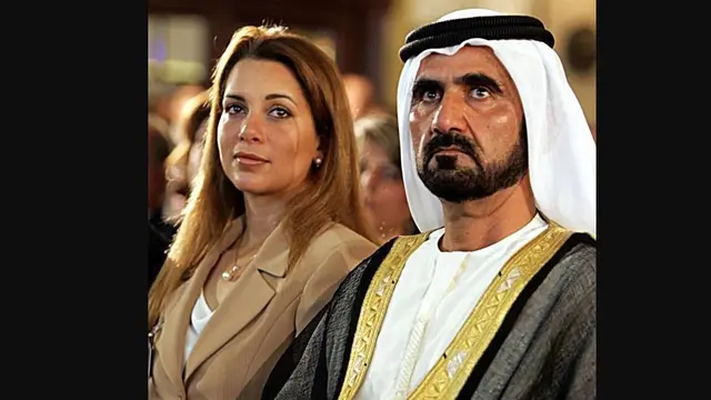 Princess Haya dengan Sheikh Mohammed bin Rashid Al Maktoum (AFP Photo)