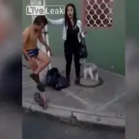 Memilih wanita untuk ditodong, ternyata pelaku malah ketiban sial. Si korban jauh lebih berani ketimbang dirinya!