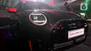 Kelima model tersebut terdiri dari dua mobil listrik yakni JCW E dan JCW Aceman. Sedangkan tiga model bensin lainnya yakni, MINI JCW, JCW Cabrio, serta JCW Countryman ALL4. (Liputan6.com/Herman Zakharia)