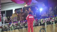 Wapres Jusuf Kalla membuka ASEAN University Games 2014 (Ajeng Resty)