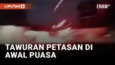 Miris, Awal Puasa Puluhan Remaja di Pekanbaru Terlibat Tawuran