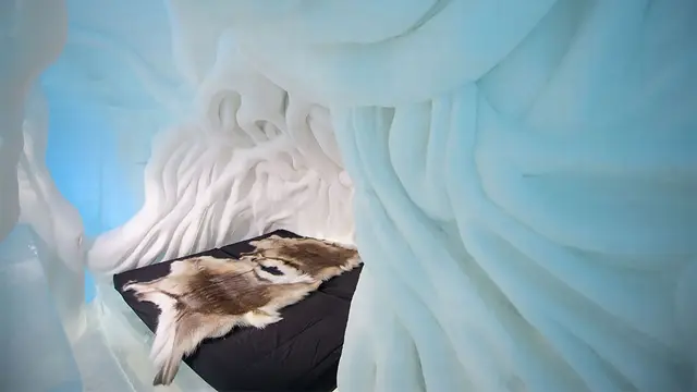 Sweden Ice Hotel (Hotel Es Swedia). (Sumber: icehotel.com/Asaf Kliger)