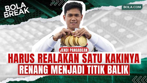 Kehilangan Kaki di Usia 12 Tahun, Jendi Pangabean Bangkit Lewat Renang