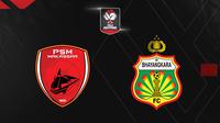 Piala Menpora 2021: PSM Makassar vs Bhayangkara FC. (Bola.com/Dody Iryawan)