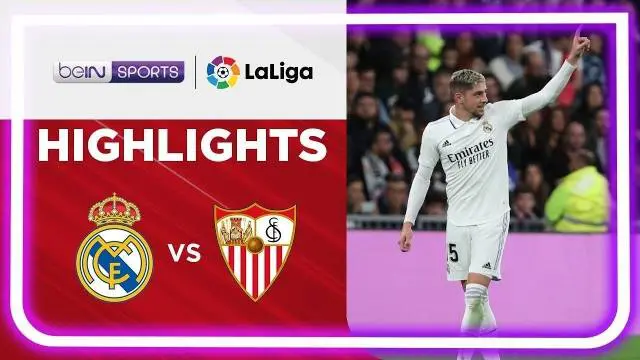 Berita video highlights pertandingan La Liga pekan 11, antara Real Madrid vs Sevilla, Minggu (23/10/22).