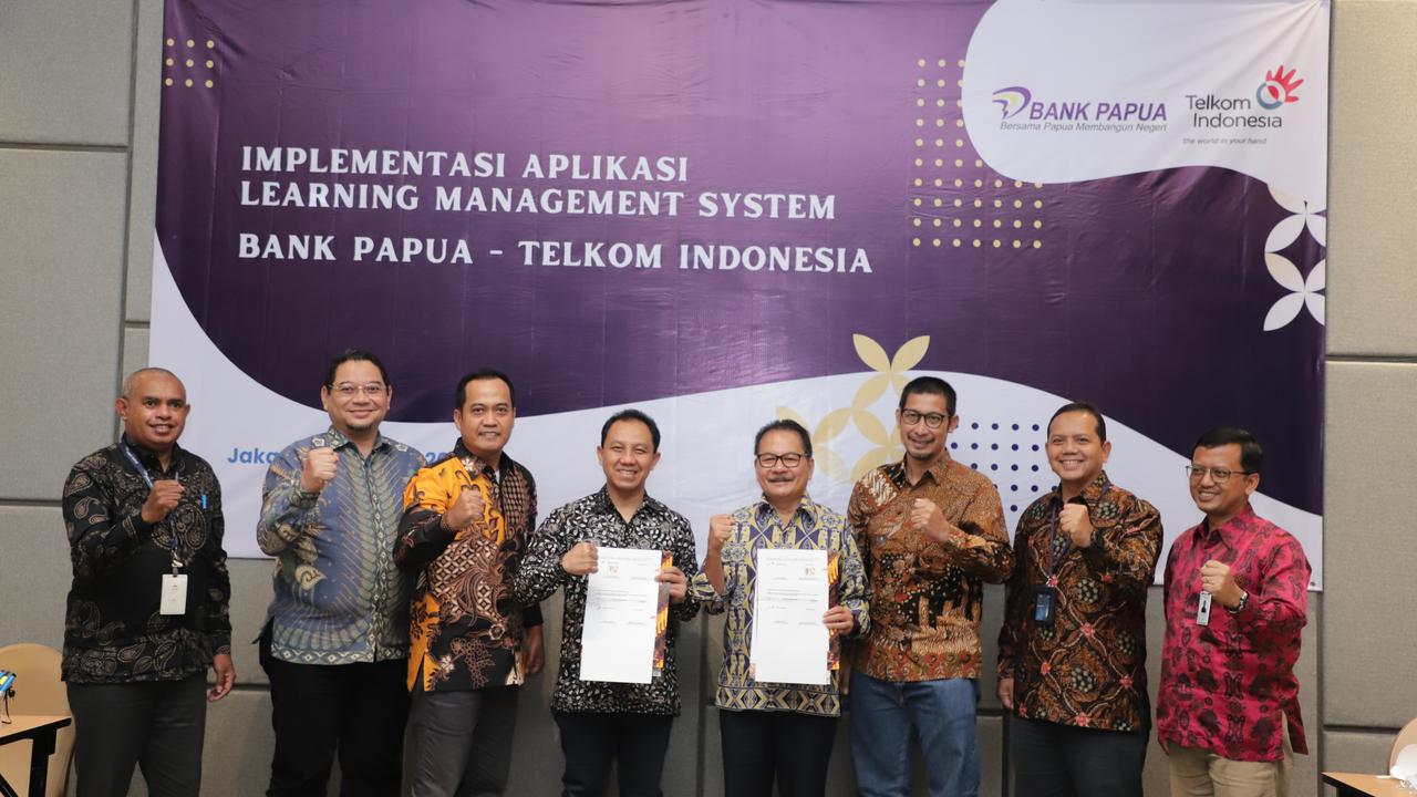 Bank Papua Manfaatkan Aplikasi LMS Telkom untuk Tingkatkan Kompetensi SDM