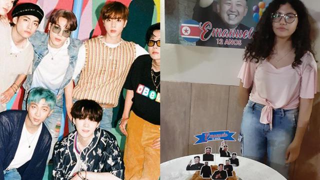 Minta Pesta Ultah Bertema Bts Gadis Ini Malah Dapat Kejutan Poster Kim Jong Un Citizen6 Liputan6 Com