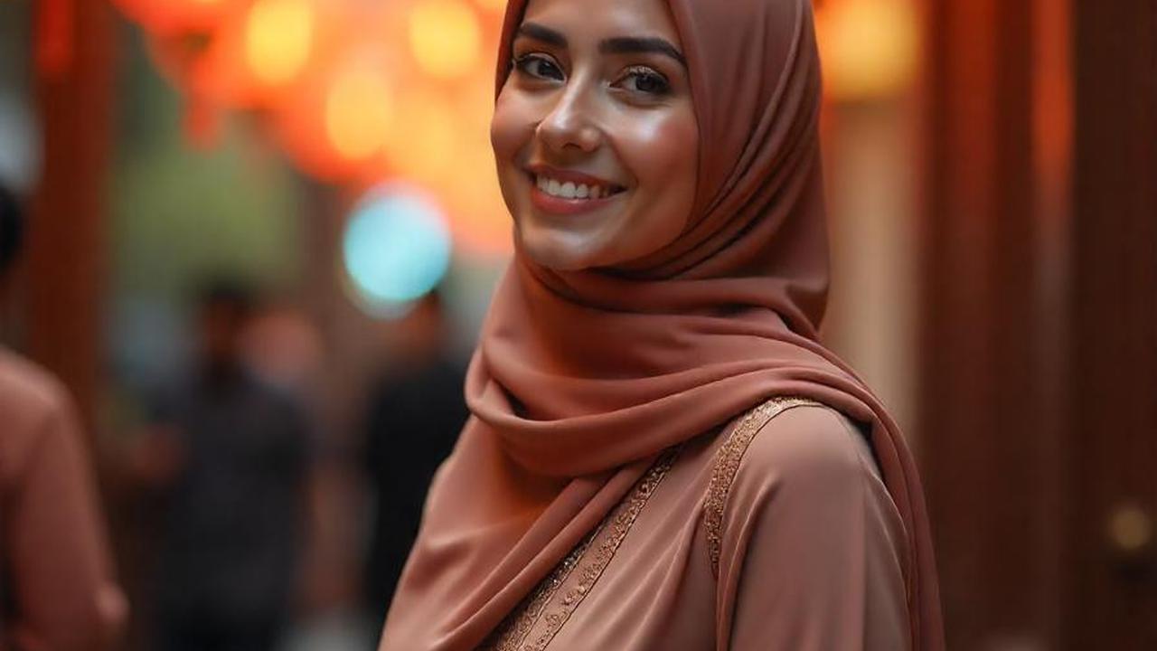Baju Lebaran warna Mocha Mousse